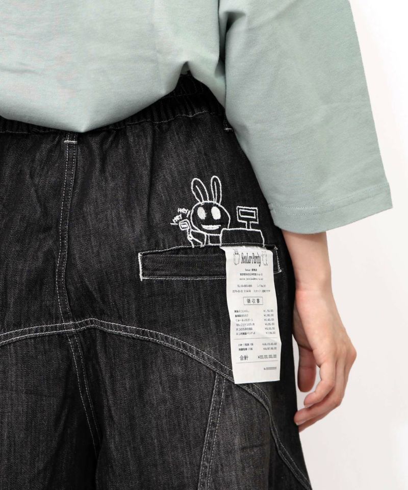 絵画 flk041117 353117：虚無ストアでお買い物 刺繍パンツの通販-ScoLar