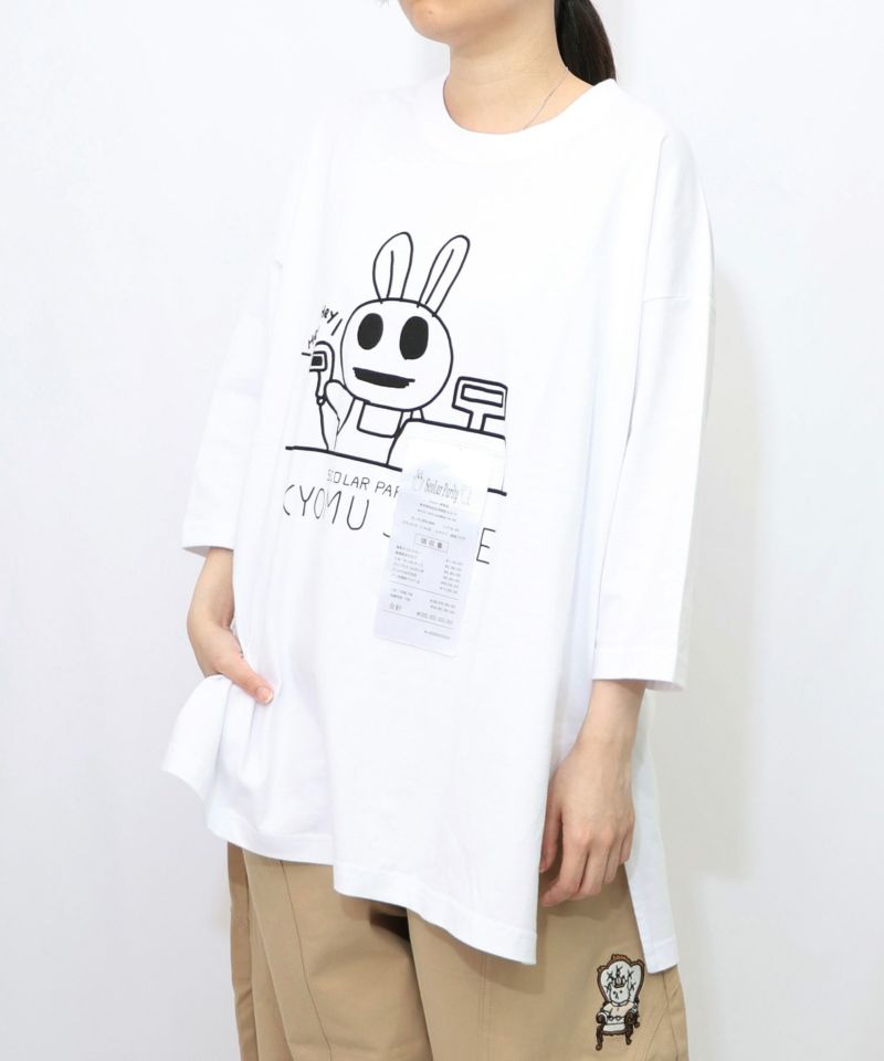 虚無ストアでお買い物柄 Tシャツ-10