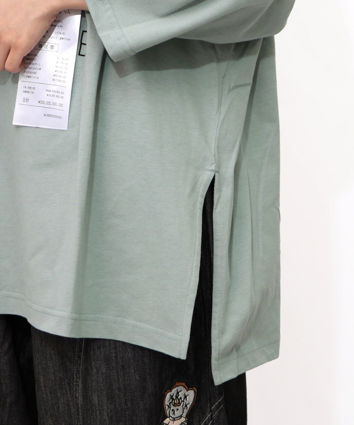 虚無ストアでお買い物柄 Tシャツ-29