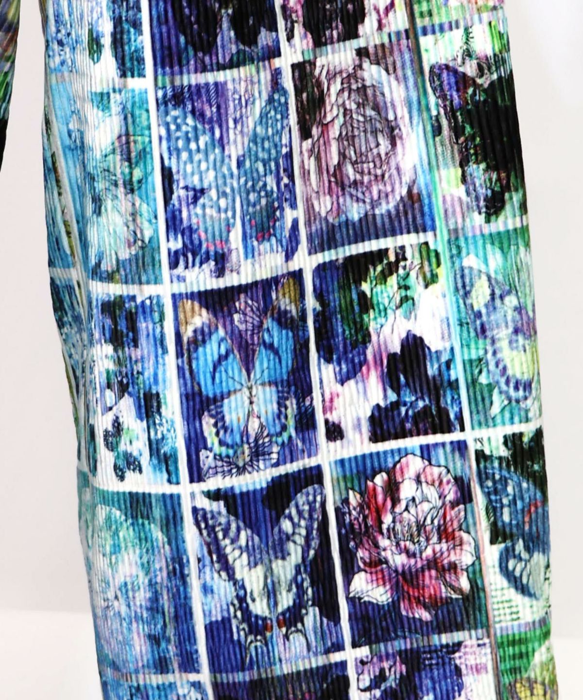 ネコパフェ・蝶柄 ベロアプリーツパンツ-19