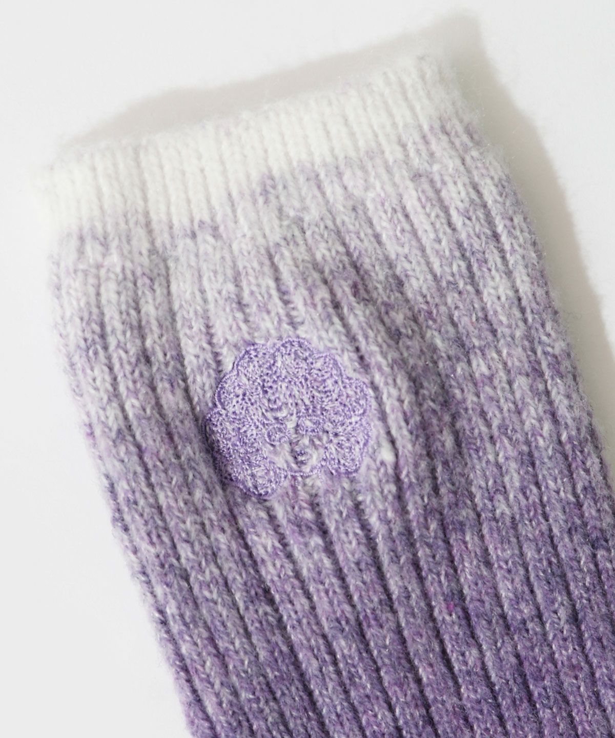 スカラーちゃんロゴ刺繍グラデーションソックス-13