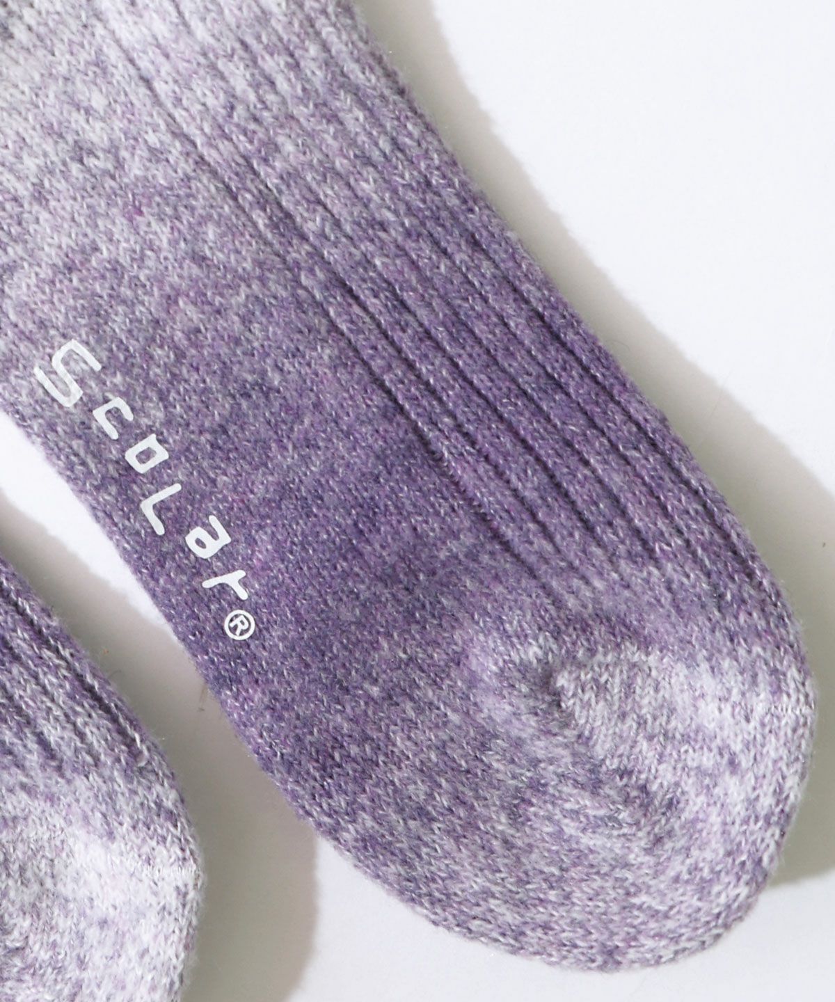 スカラーちゃんロゴ刺繍グラデーションソックス-17