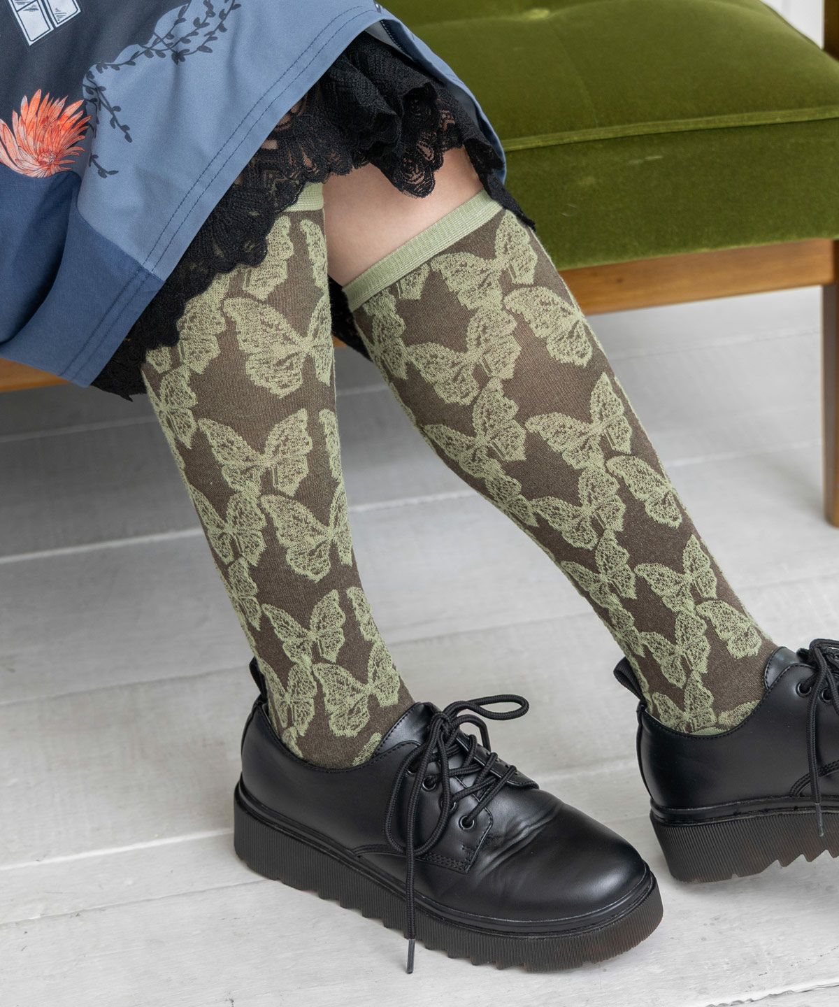 スカラー scolar 153636：蝶ラインテープバルーンスカート 88M18807  