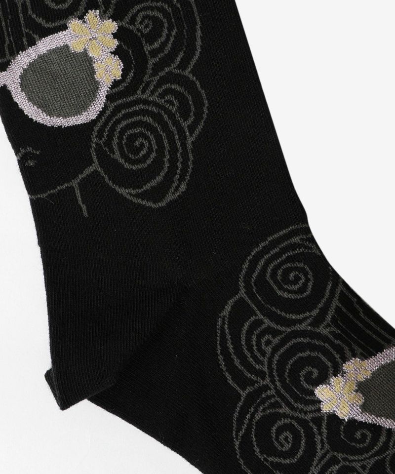 スカラーちゃんサングラス柄ソックス-8