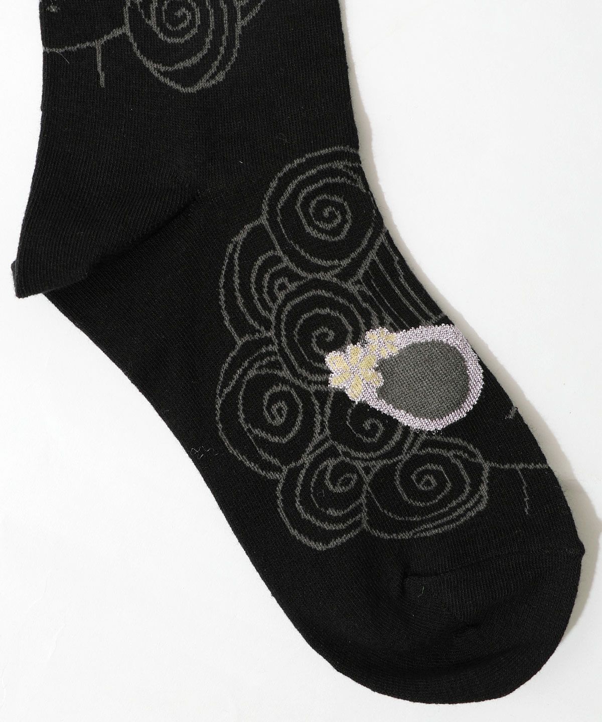 スカラーちゃんサングラス柄ソックス-9