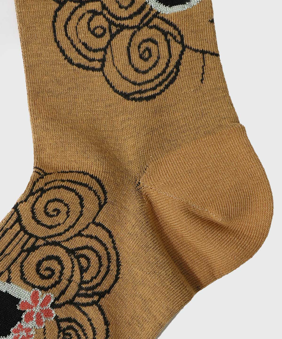 スカラーちゃんサングラス柄ソックス-13