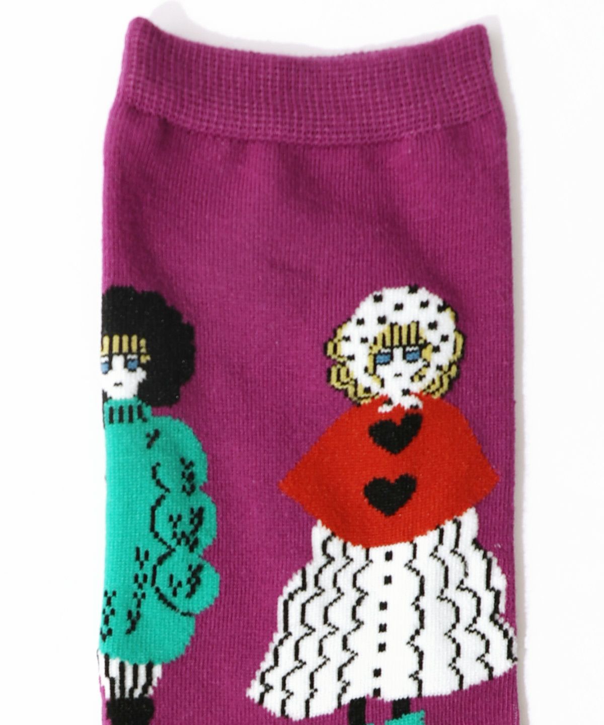 スカラーちゃん左右異柄ソックス-8