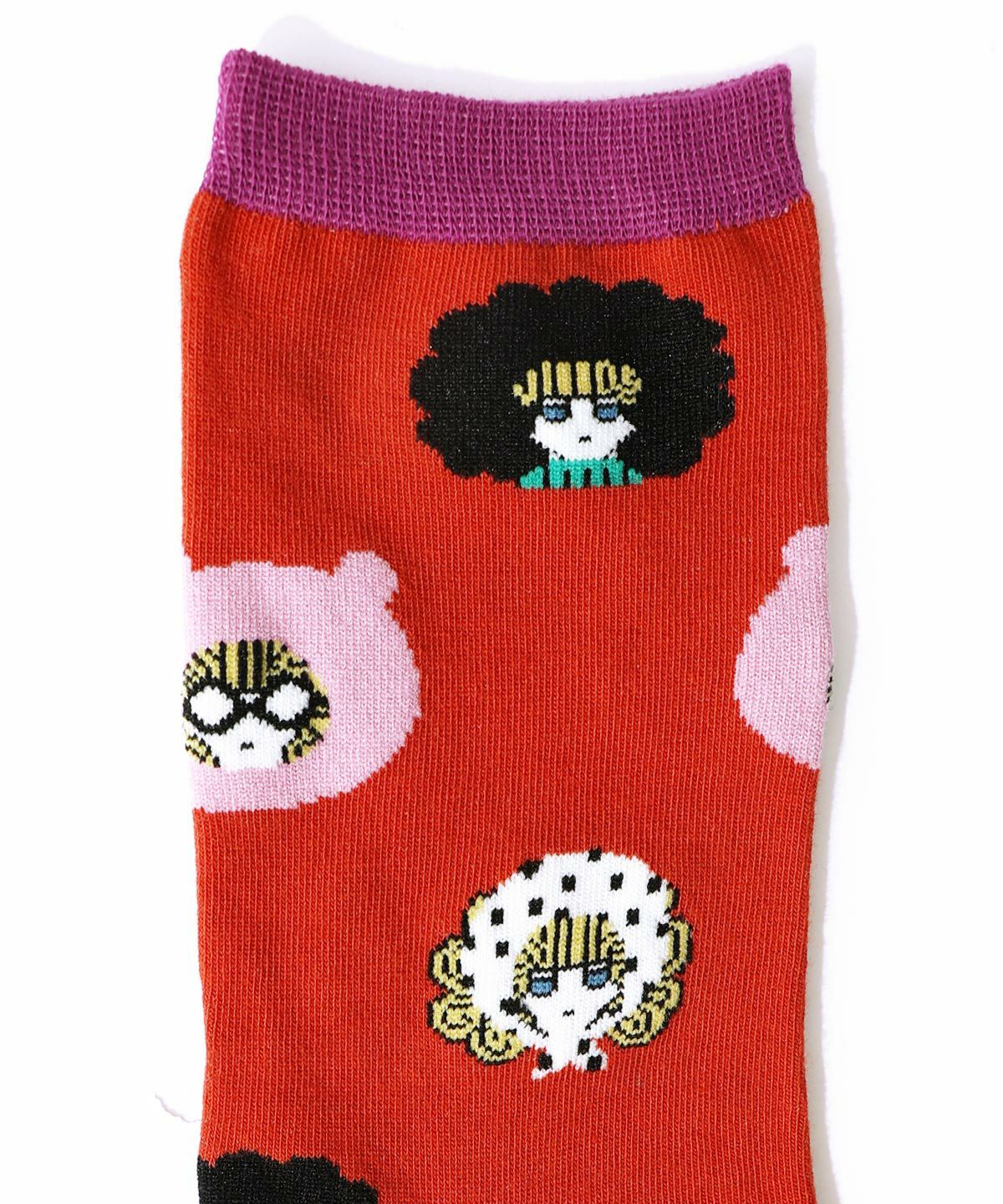 スカラーちゃん左右異柄ソックス-9