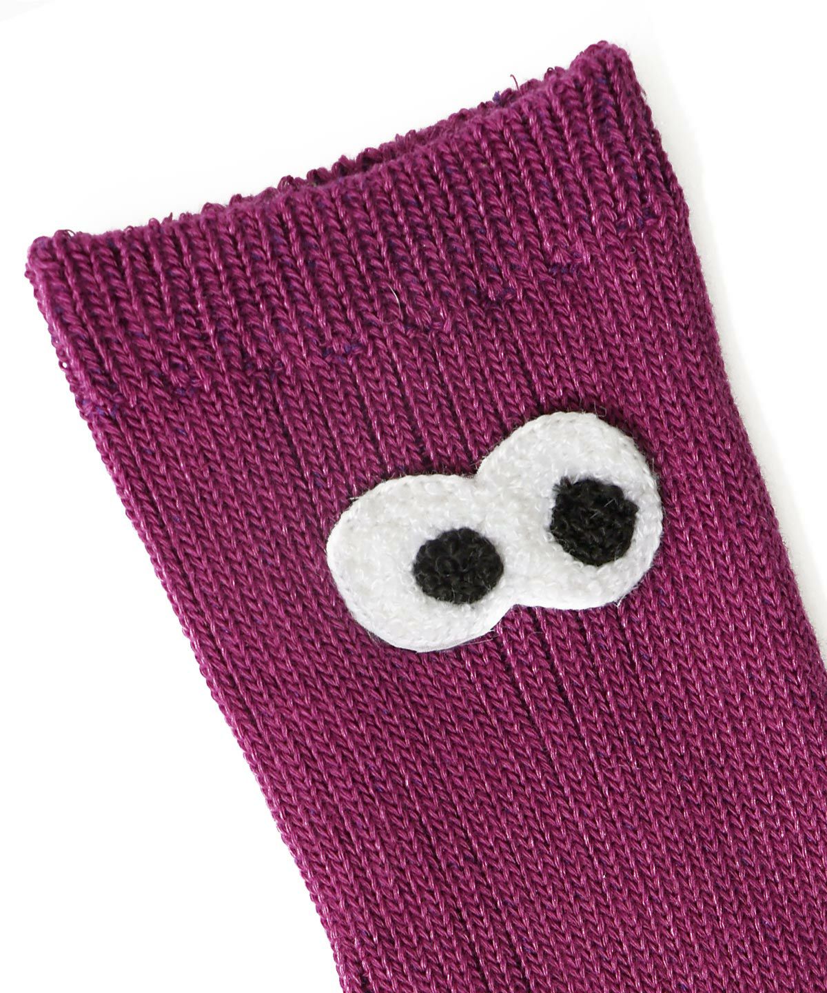 目玉ワッペン付リブソックス-13