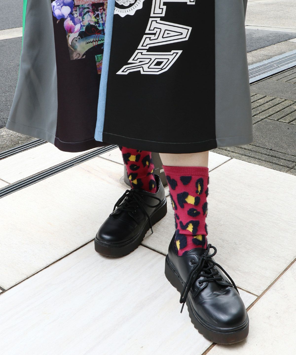 スカラーアニマル柄ソックス-3