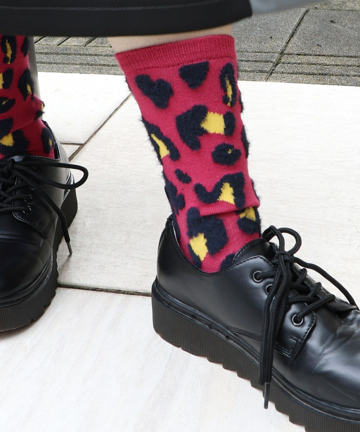 スカラーアニマル柄ソックス-4