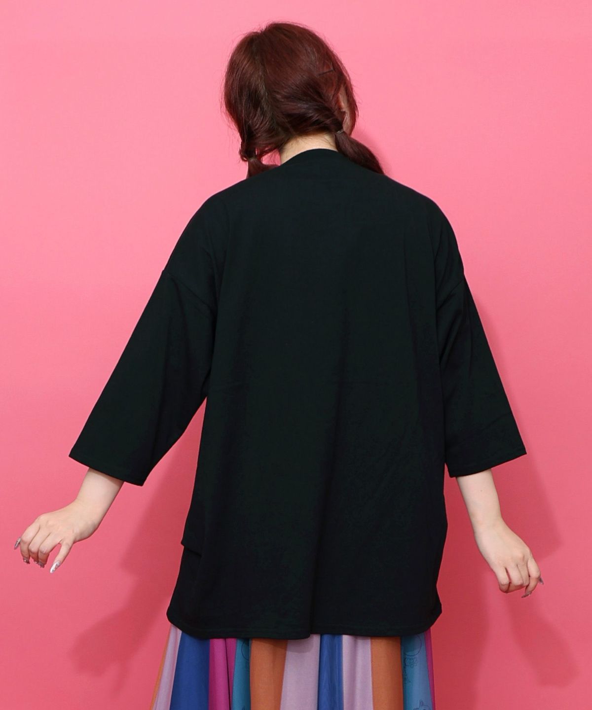 照れ屋な女の子ときのこのプルオーバー-5