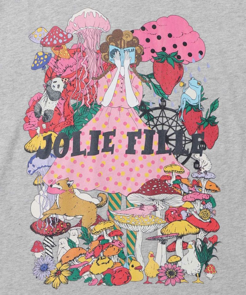 照れ屋な女の子ときのこのプルオーバー-11