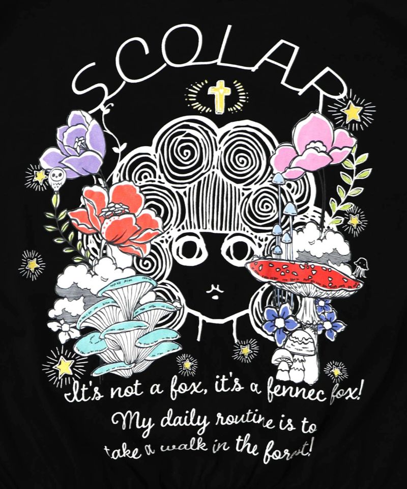 153666：きのこ花十字架スカ子ロンTの通販-ScoLar