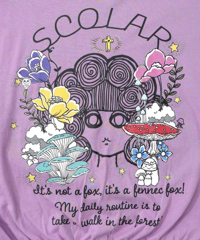 きのこ花十字架スカ子プルオーバー-14