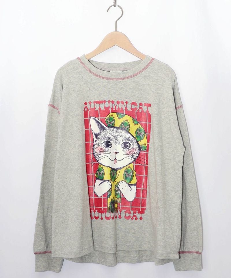 もこもこあったかベレー帽ねこプルオーバー-6