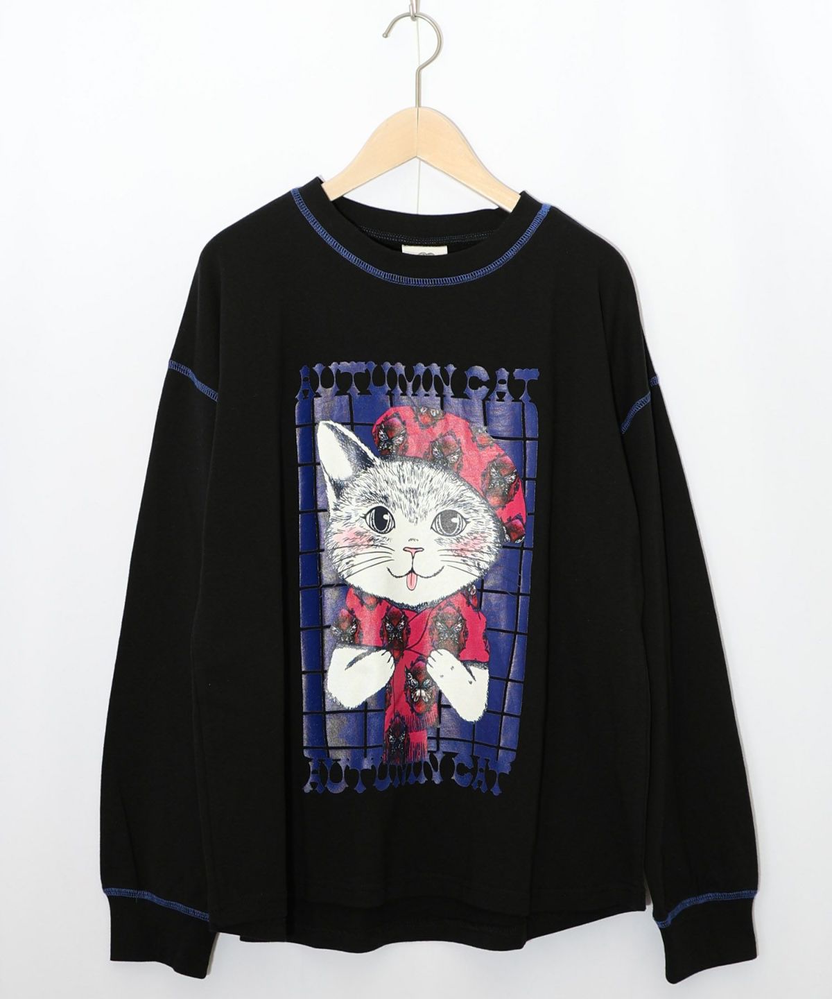 もこもこあったかベレー帽ねこプルオーバー-8