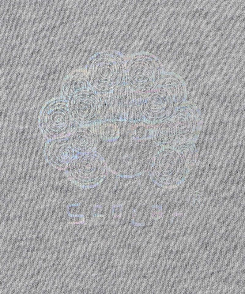 ミニ裏毛スカ子ロゴ ダブルジップカーディガン-10