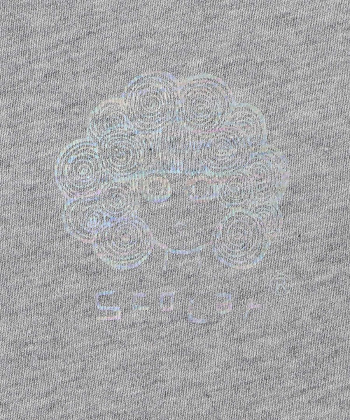 ミニ裏毛スカ子ロゴ ダブルジップカーディガン-10