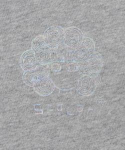 ミニ裏毛スカ子ロゴ ダブルジップカーディガン-10