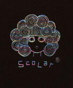 ミニ裏毛スカ子ロゴ ダブルジップカーディガン-12