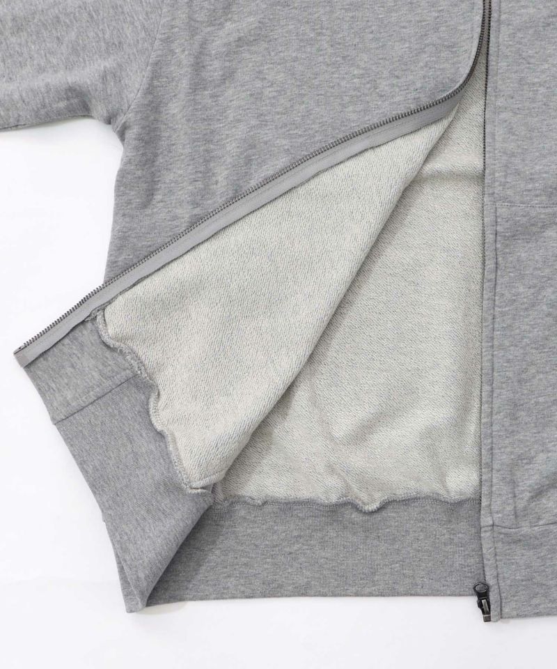 花蝶柄スカ子箔プリントロゴパーカー-20