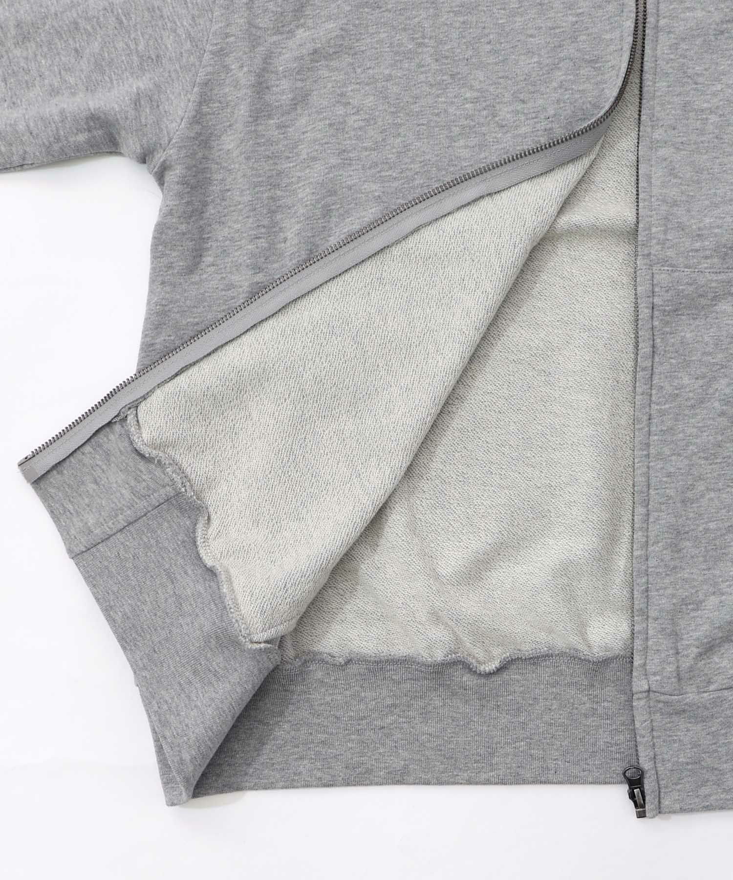 花蝶柄スカ子箔プリントロゴパーカー-20