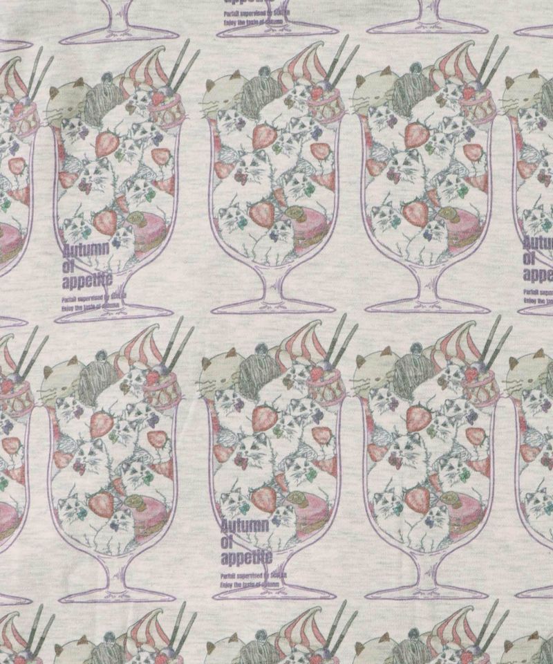 イチゴいっぱいねこパフェパーカー-9