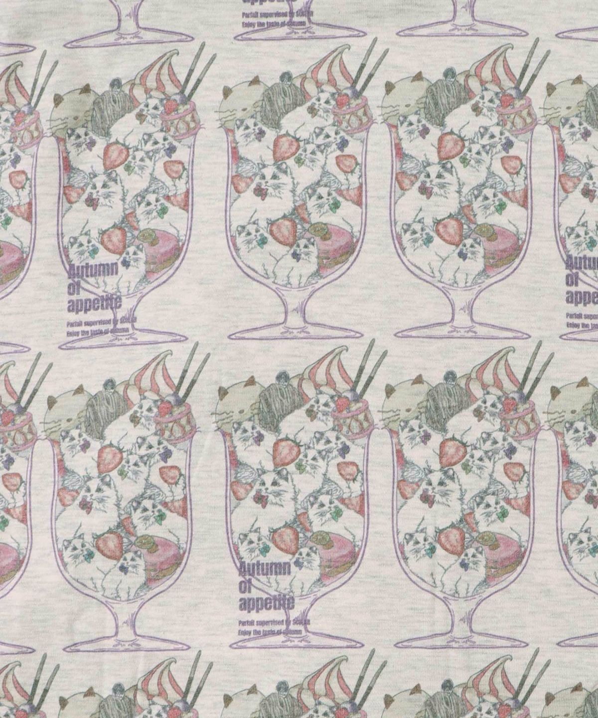 イチゴいっぱいねこパフェパーカー-9