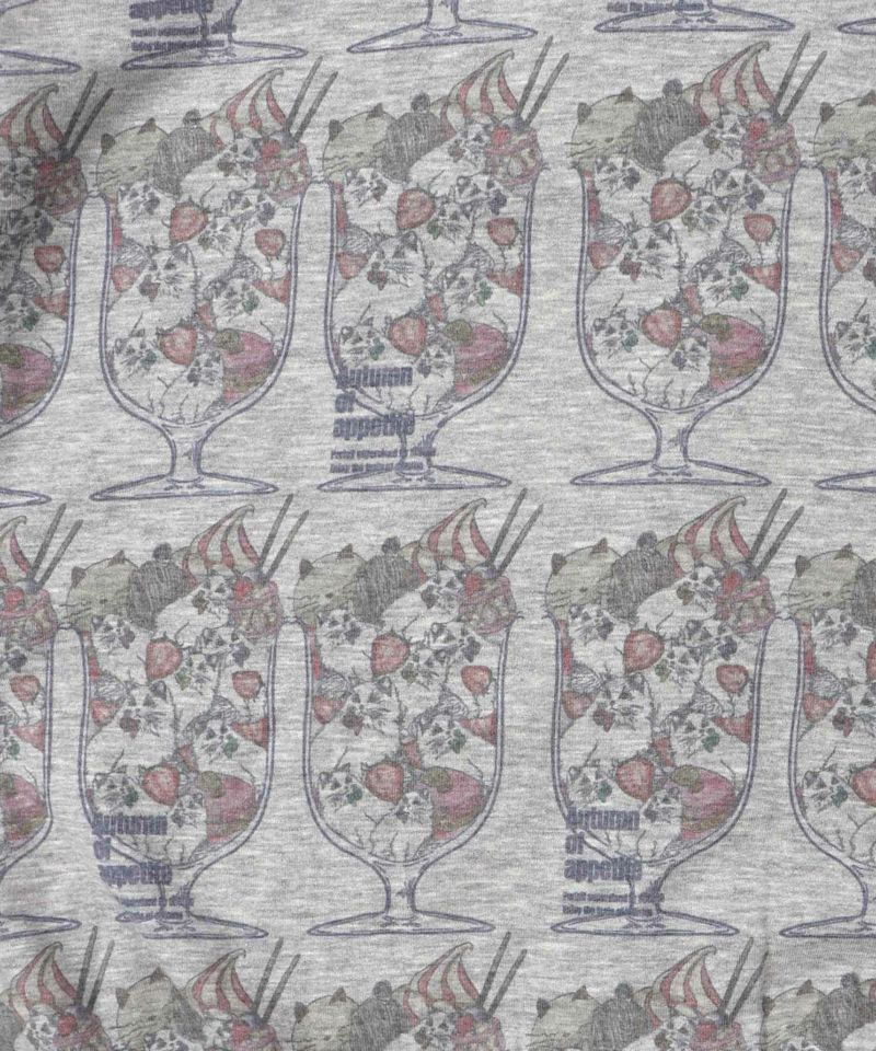 イチゴいっぱいねこパフェパーカー-11