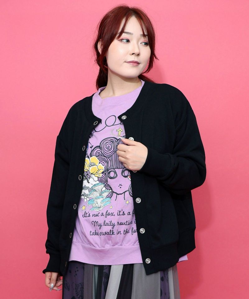 フェアリーテイル刺繍 2WAYプルオーバー-2