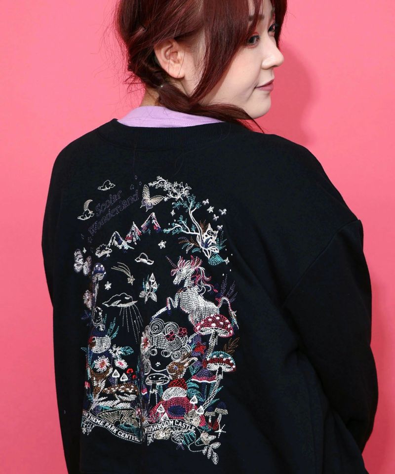 フェアリーテイル刺繍 2WAYプルオーバー-6