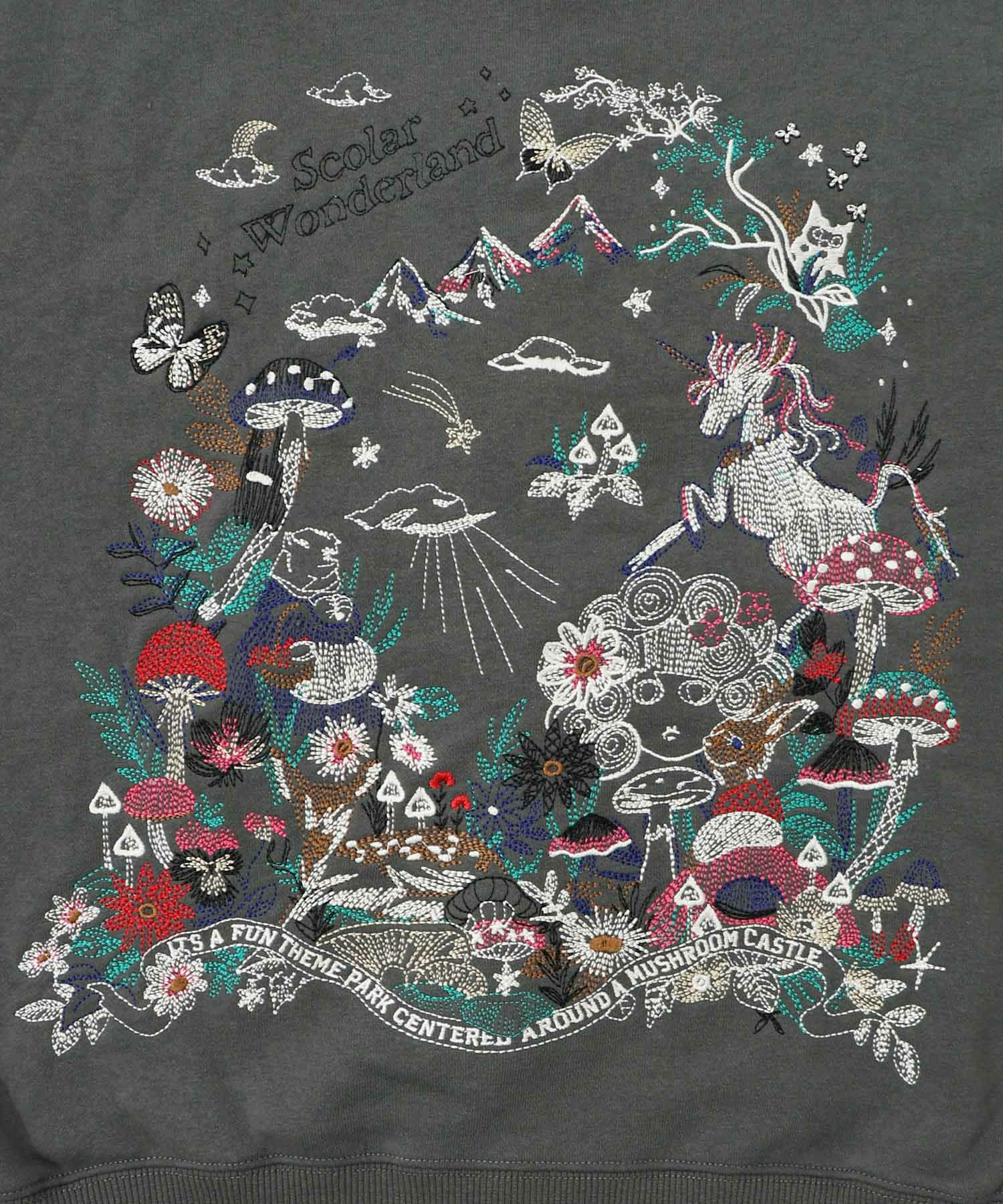 フェアリーテイル刺繍 2WAYプルオーバー-9