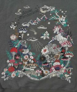 フェアリーテイル刺繍 2WAYプルオーバー-9