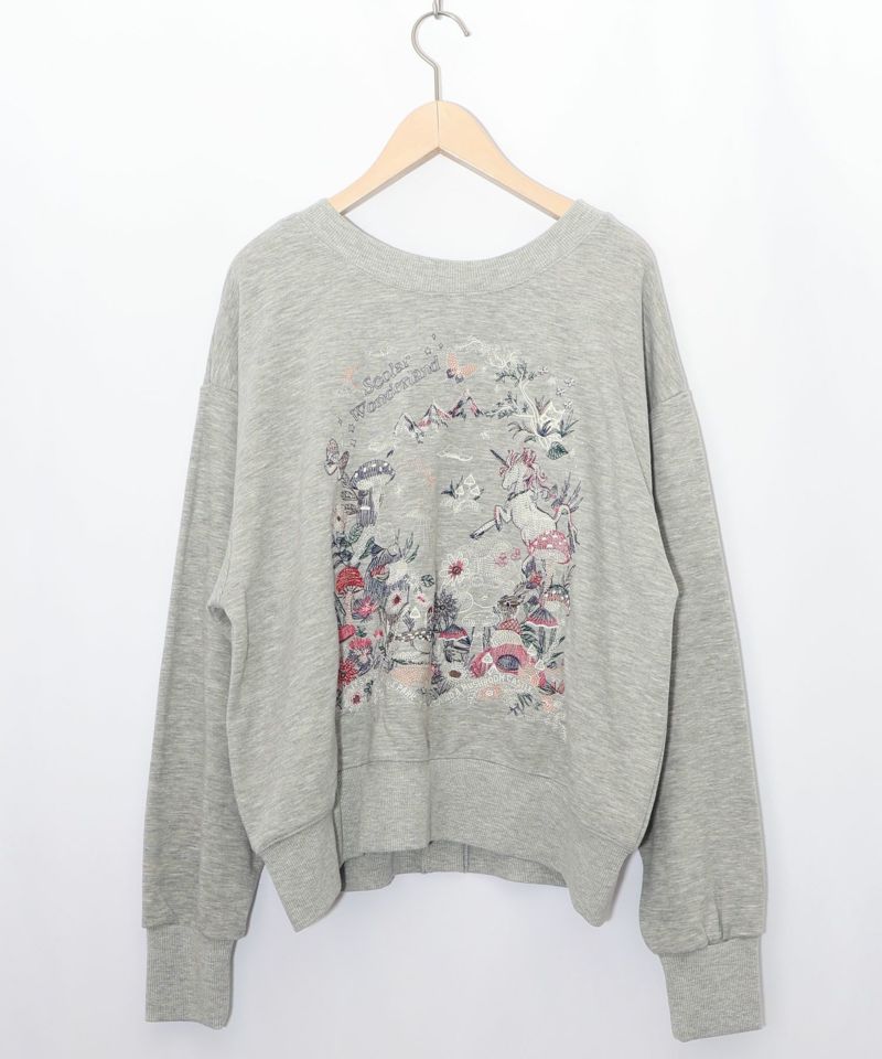 フェアリーテイル刺繍 2WAYプルオーバー-11