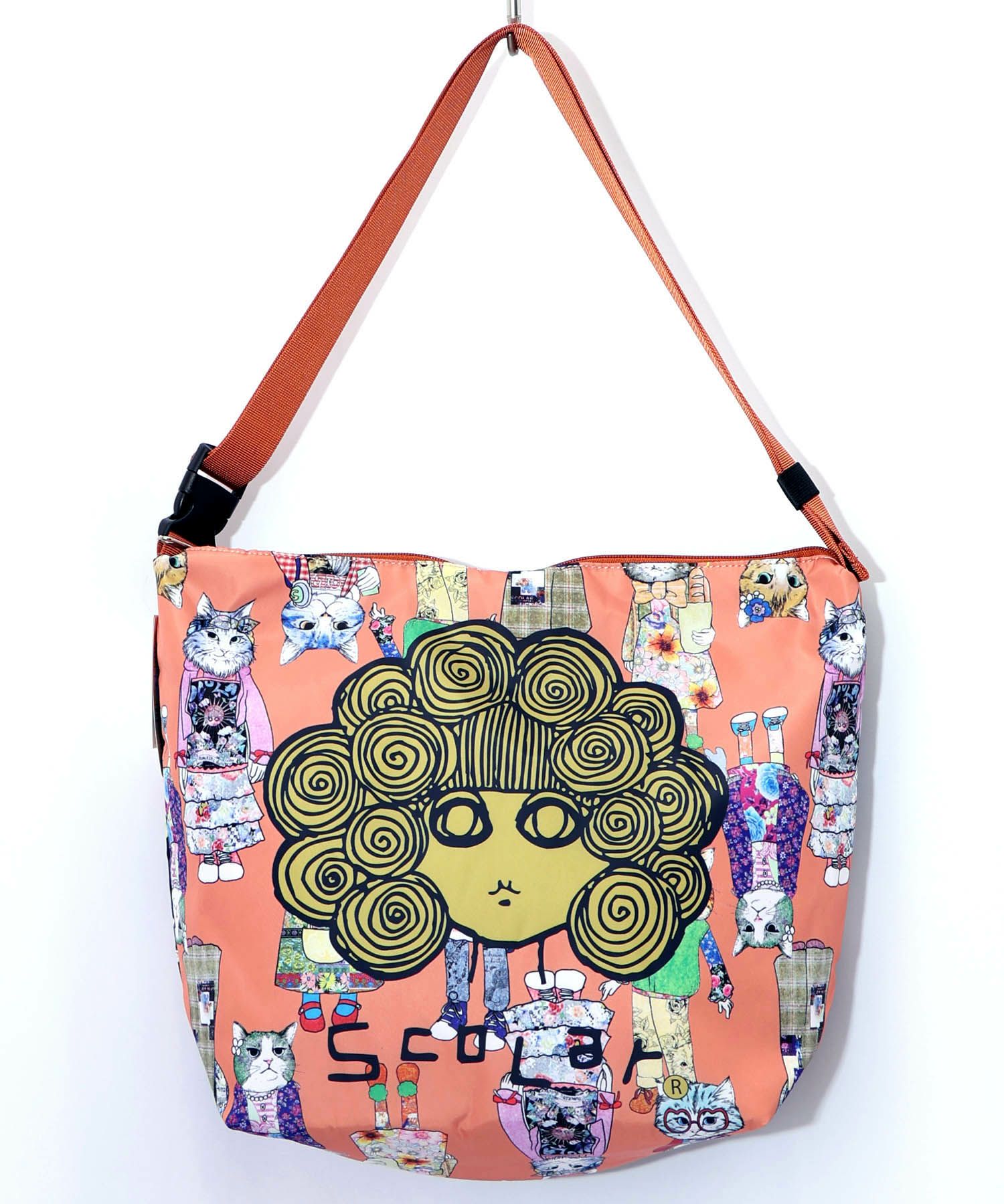 両面総柄スカラーちゃんショルダーバッグ-8