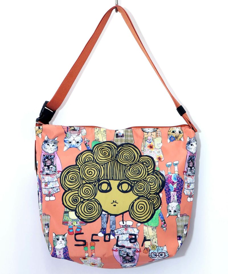両面総柄スカラーちゃんショルダーバッグ-8