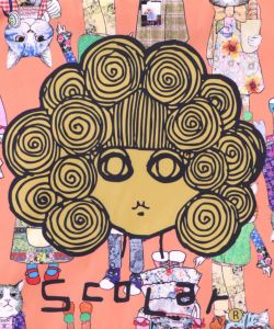 両面総柄スカラーちゃんショルダーバッグ-10