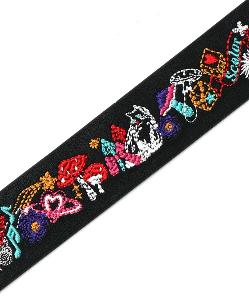 653333：スカラーちゃんモチーフ刺繍ベルトの通販-ScoLar