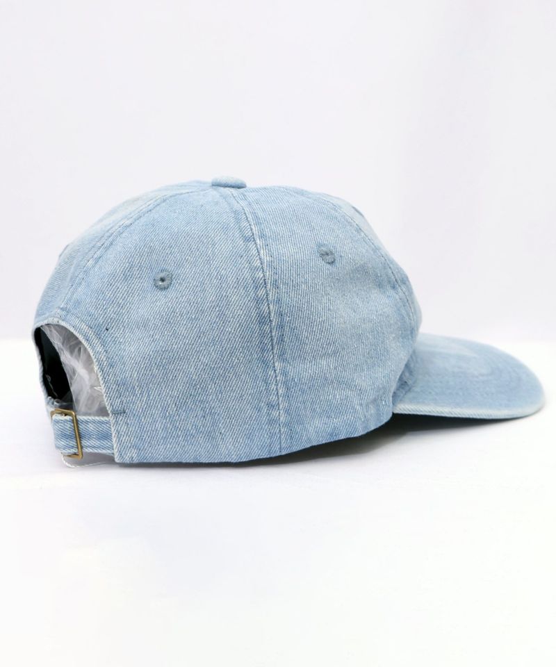 牛ネコ刺繍デニムキャップ-19