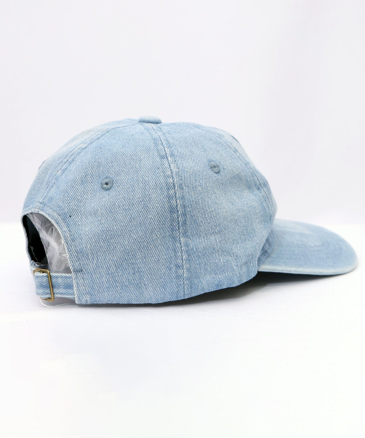 牛ネコ刺繍デニムキャップ-19
