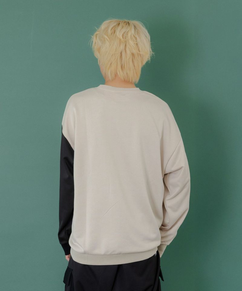 ネコバイカラー切替プルオーバー-5