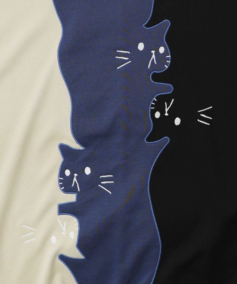 ネコバイカラー切替プルオーバー-16