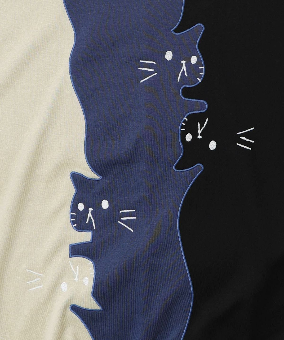 ネコバイカラー切替プルオーバー-16