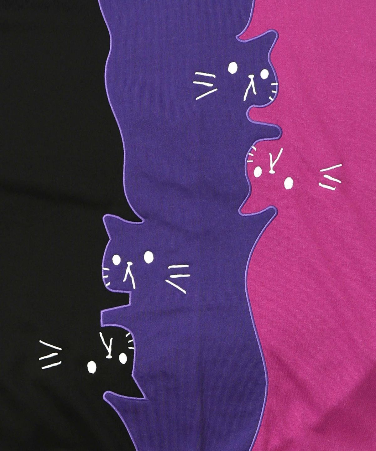 ネコバイカラー切替プルオーバー-18