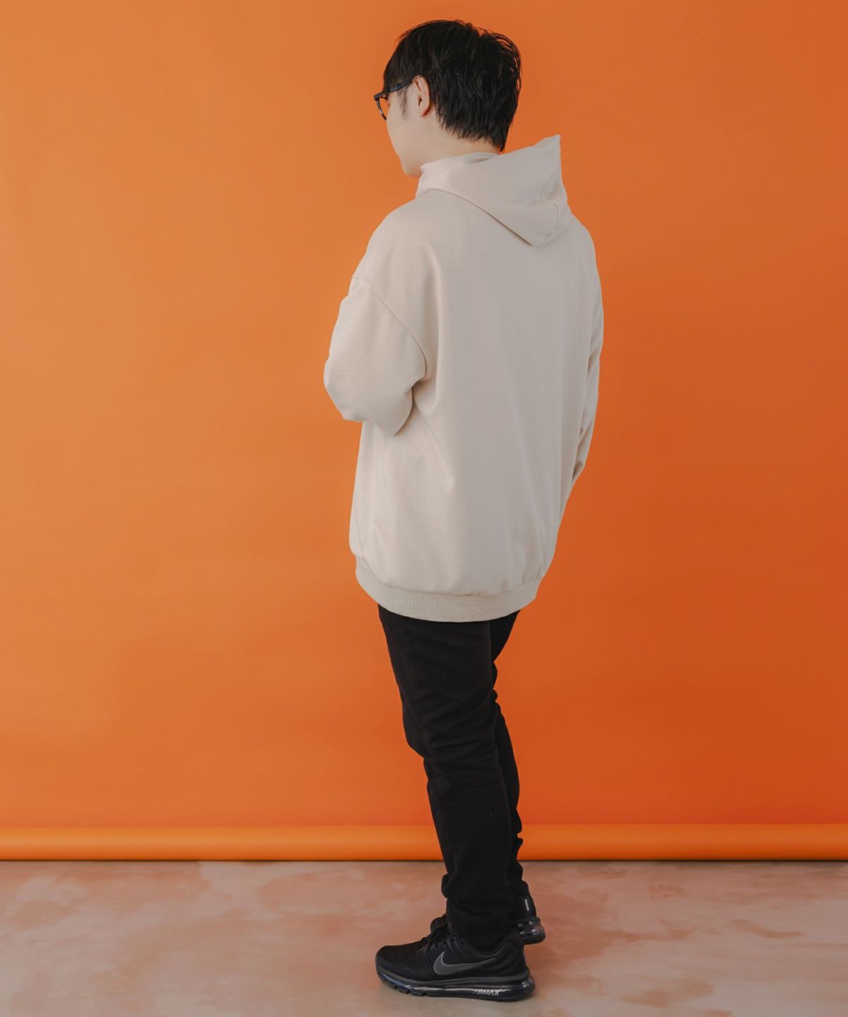 YORIMISHIフーデッドプルオーバー-5