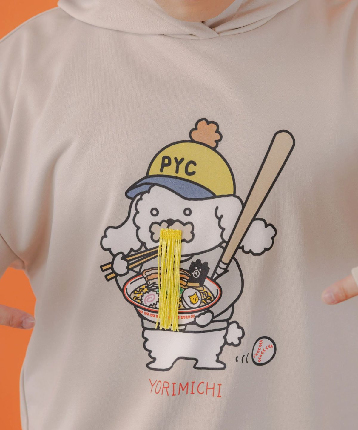 YORIMISHIフーデッドプルオーバー-8