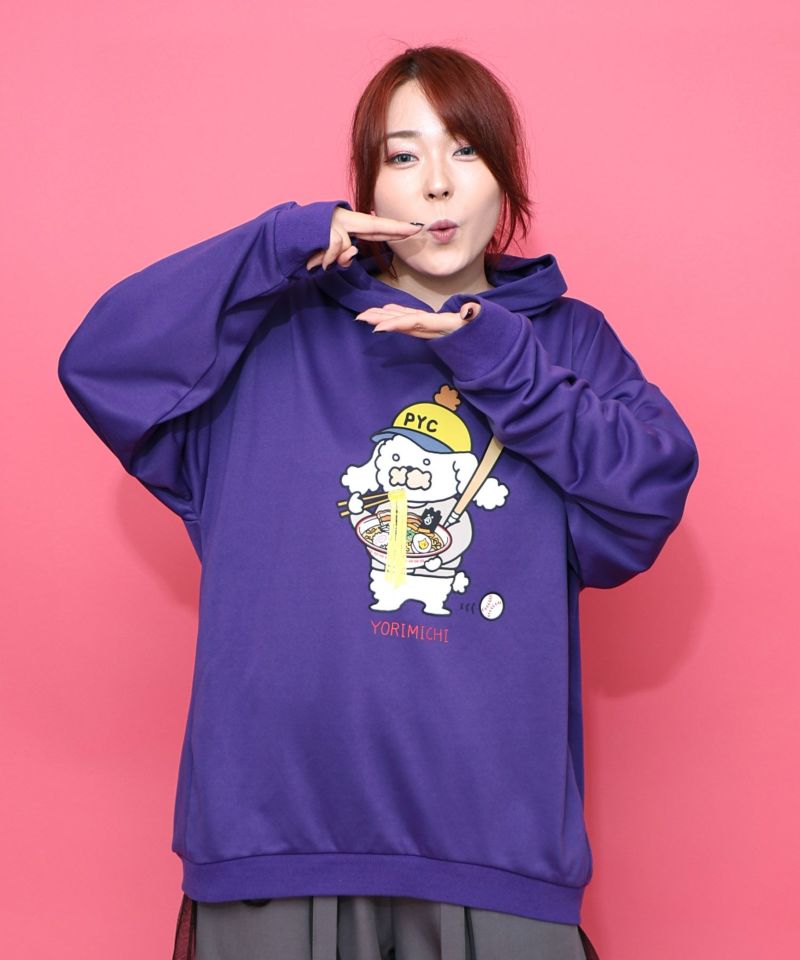 YORIMISHIフーデッドプルオーバー-11