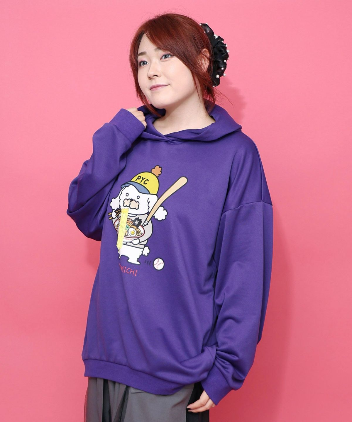 YORIMISHIフーデッドプルオーバー-12