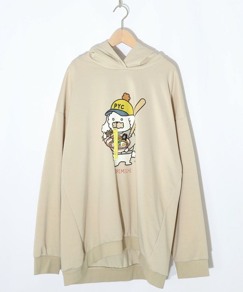 YORIMISHIフーデッドプルオーバー-15